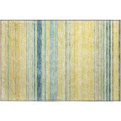 Premium Machine Washable Mayfield AMF979 Yellow 1'8" x 2'6" Rug