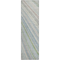 Premium Machine Washable Mayfield AMF981 Ivory 2'3" x 7'6" Runner Rug