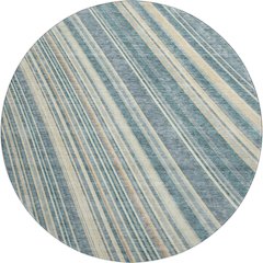 Premium Machine Washable Mayfield AMF981 Sky 8' x 8' Round Rug