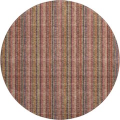 Premium Machine Washable Mayfield AMF982 Blush 8' x 8' Round Rug