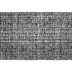 Premium Machine Washable Mayfield AMF982 Gray 1'8" x 2'6" Rug