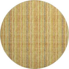 Premium Machine Washable Mayfield AMF982 Honey 8' x 8' Round Rug