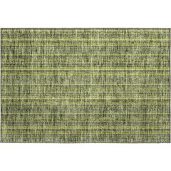 Premium Machine Washable Mayfield AMF982 Olive 1'8" x 2'6" Rug