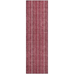 Premium Machine Washable Mayfield AMF982 Pink 2'3" x 7'6" Runner Rug