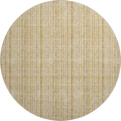 Premium Machine Washable Mayfield AMF982 Wheat 8' x 8' Round Rug