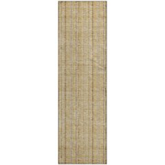 Premium Machine Washable Mayfield AMF982 Wheat 2'3" x 7'6" Runner Rug