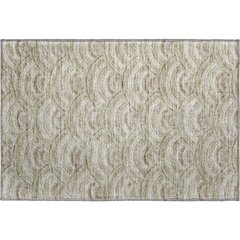 Premium Machine Washable Mayfield AMF984 Taupe 1'8" x 2'6" Rug