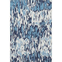 Premium Machine Washable Mayfield AMF986 Blue 2'6" x 3'10" Rug