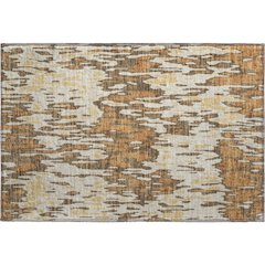 Premium Machine Washable Mayfield AMF986 Copper 1'8" x 2'6" Rug
