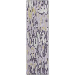 Premium Machine Washable Mayfield AMF986 Purple 2'3" x 7'6" Runner Rug