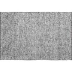 Premium Machine Washable Mayfield AMF987 Gray 1'8" x 2'6" Rug