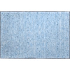 Premium Machine Washable Mayfield AMF987 Sky 1'8" x 2'6" Rug