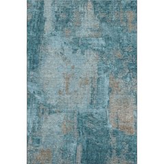 Premium Machine Washable Mayfield AMF989 Teal 2'6" x 3'10" Rug
