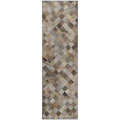 Premium Machine Washable Mayfield  Gray 2'3" x 7'6" Runner Rug