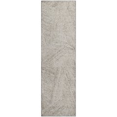 Premium Machine Washable Mayfield AMF991 Beige 2'3" x 7'6" Runner Rug