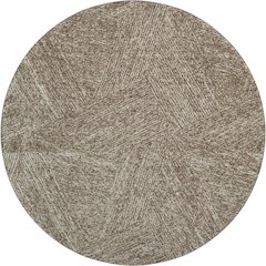 Premium Machine Washable Mayfield AMF991 Chocolate 8' x 8' Round Rug