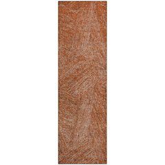 Premium Machine Washable Mayfield AMF991 Copper 2'3" x 7'6" Runner Rug