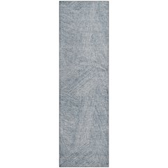 Premium Machine Washable Mayfield AMF991 Denim 2'3" x 7'6" Runner Rug