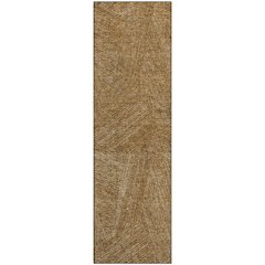 Premium Machine Washable Mayfield AMF991 Gold 2'3" x 7'6" Runner Rug