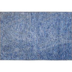 Premium Machine Washable Mayfield AMF991 Navy 1'8" x 2'6" Rug