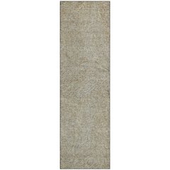 Premium Machine Washable Mayfield AMF991 Putty 2'3" x 7'6" Runner Rug