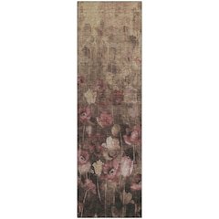 Premium Machine Washable Mayfield AMF992 Taupe 2'3" x 7'6" Runner Rug