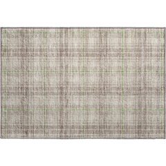 Premium Machine Washable Mayfield AMF993 Beige 1'8" x 2'6" Rug