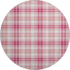 Premium Machine Washable Mayfield AMF993 Blush 8' x 8' Round Rug