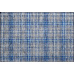 Premium Machine Washable Mayfield AMF993 Gray 1'8" x 2'6" Rug