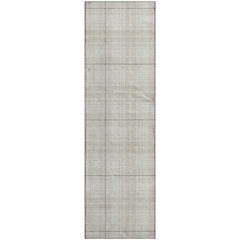 Premium Machine Washable Mayfield AMF993 Ivory 2'3" x 7'6" Runner Rug