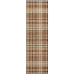 Premium Machine Washable Mayfield AMF993 Paprika 2'3" x 7'6" Runner Rug