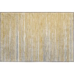 Premium Machine Washable Mayfield AMF996 Gold 1'8" x 2'6" Rug