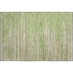 Premium Machine Washable Mayfield AMF996 Green 1'8" x 2'6" Rug