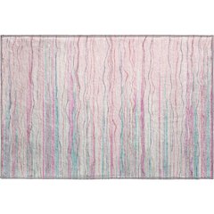 Premium Machine Washable Mayfield AMF996 Pink 1'8" x 2'6" Rug
