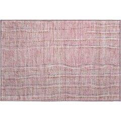 Premium Machine Washable Mayfield AMF998 Pink 1'8" x 2'6" Rug