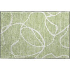 Premium Machine Washable Mayfield AMF999 Aloe 1'8" x 2'6" Rug