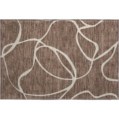 Premium Machine Washable Mayfield AMF999 Brown 1'8" x 2'6" Rug