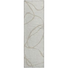 Premium Machine Washable Mayfield AMF999 Ivory 2'3" x 7'6" Runner Rug