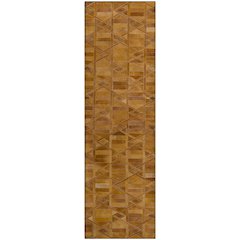 Premium Machine Washable Mayfield  Brown 2'3" x 7'6" Runner Rug