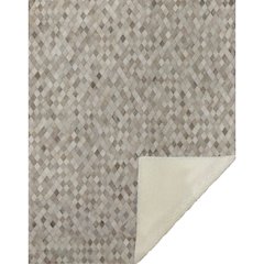 Premium Machine Washable ASB101 Gray 50" x 70" Sherpa Throw Blanket