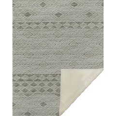 Premium Machine Washable ASB107 Taupe 50" x 70" Sherpa Throw Blanket