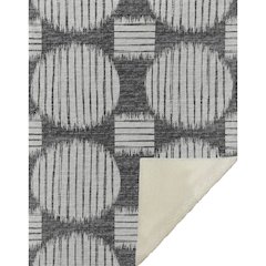 Premium Machine Washable ASB119 Gray 50" x 70" Sherpa Throw Blanket