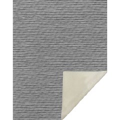 Premium Machine Washable ASB138 Gray 50" x 70" Sherpa Throw Blanket