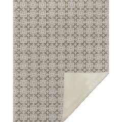 Premium Machine Washable ASB139 Taupe 50" x 70" Sherpa Throw Blanket