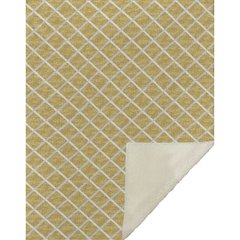 Premium Machine Washable ASB140 Gold 50" x 70" Sherpa Throw Blanket