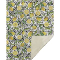 Premium Machine Washable ASB160 Yellow 50" x 70" Sherpa Throw Blanket