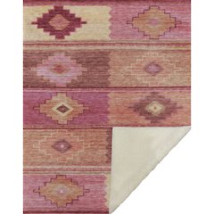 Premium Machine Washable ASB176 Pink 50" x 70" Sherpa Throw Blanket