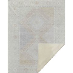 Premium Machine Washable ASB177 Gray 50" x 70" Sherpa Throw Blanket