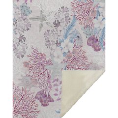 Premium Machine Washable ASB180 Raspberry 50" x 70" Sherpa Throw Blanket