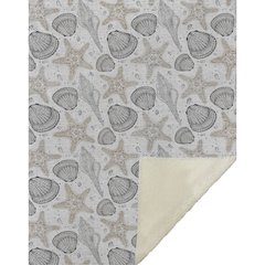 Premium Machine Washable ASB183 Fog 50" x 70" Sherpa Throw Blanket